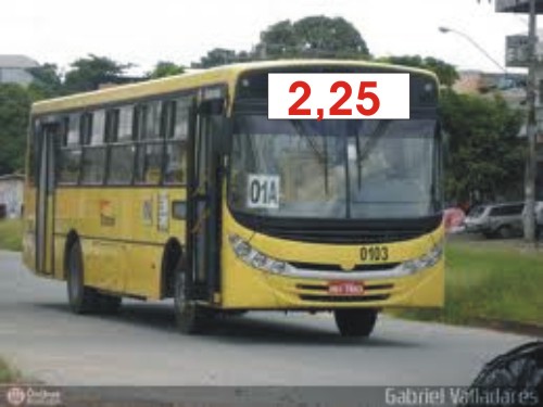 onibus - aumento